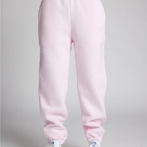 Comfrt Minimalist Pale Pink Joggers- Medium NEW
